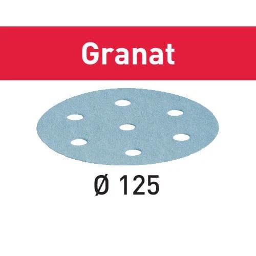Granat D125 Sandpaper Disc, P60, 10 Pack